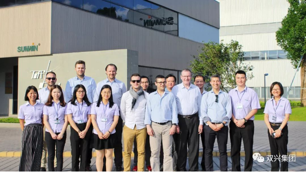 跨国建材集团到中国jbo(中国)竞博电竞首页管参观探讨出口 跨国建材集团到中国jbo(中国)竞博电竞首页管参观探讨出口